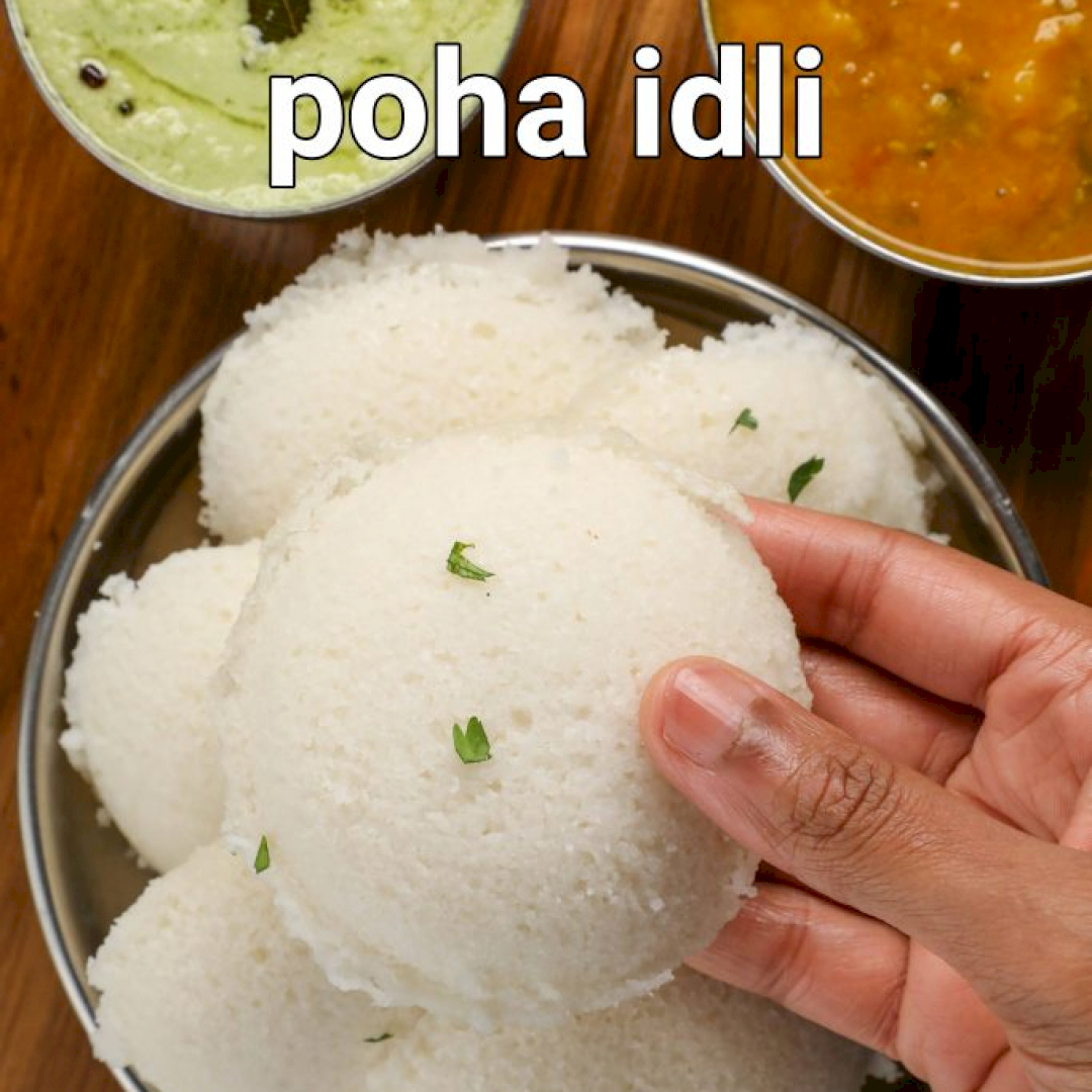 hebbars.kitcheninstagram on Pinno poha idli recipe instant poha