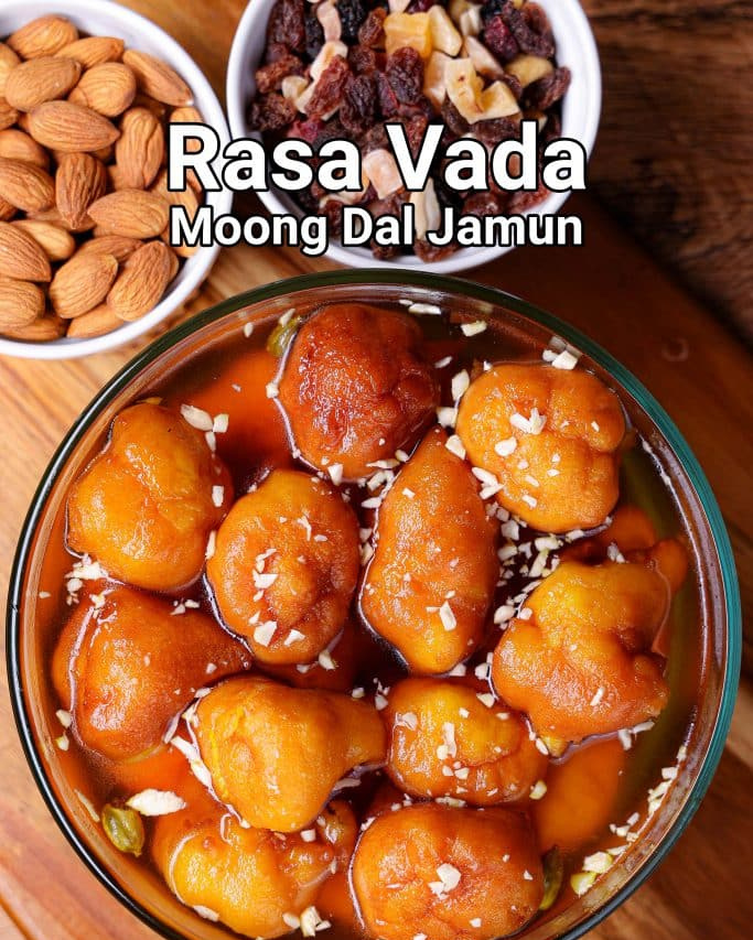 hebbars.kitcheninstagram on Pinno rasa vada sweet recipe moong dal