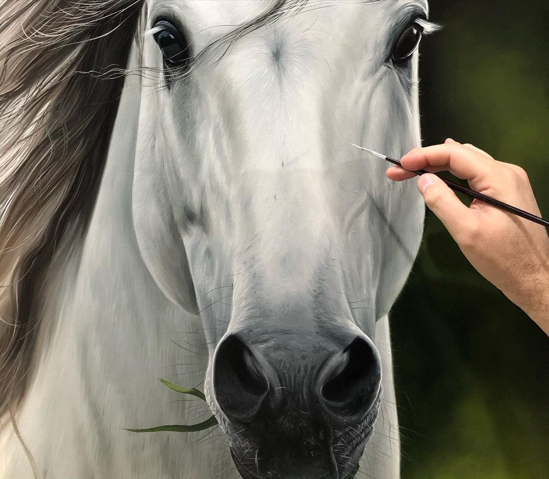 Curso online de Desenho e Pintura de Cavalos - Elton Brunetti Art