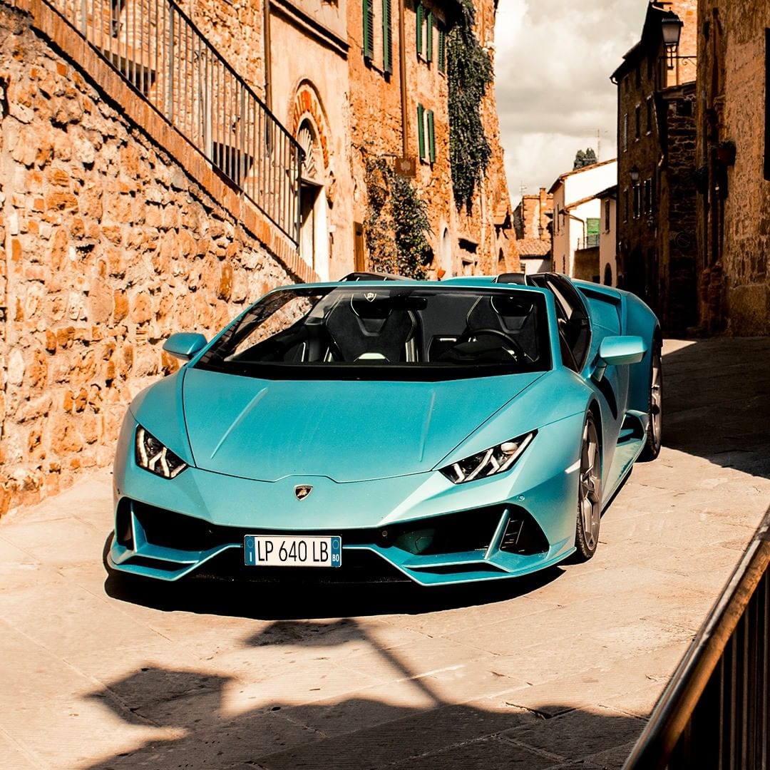 lamborghini@instagram on Pinno: The Tuscan sun kisses this glorious land...