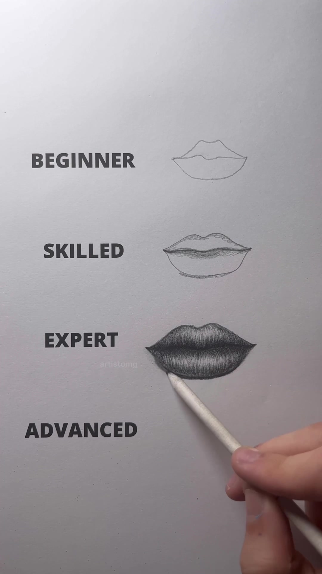 artistomgtiktok on Pinno How to draw Lips! 👄 learnontiktok art