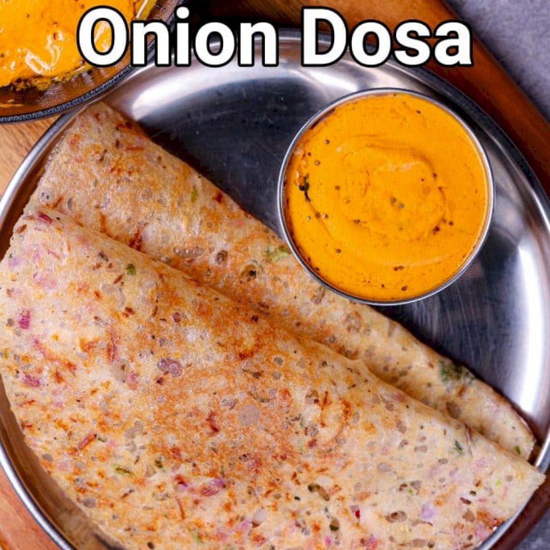hebbars.kitcheninstagram on Pinno Onion Dosa Recipe Crispy & Instant