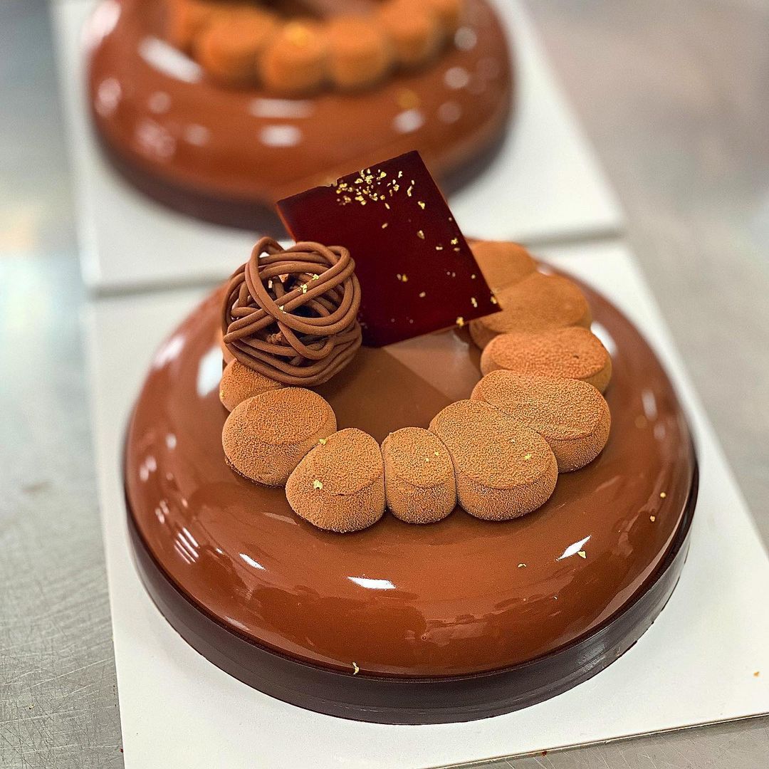 Antonio Bachour Instagram On Pinno Gianduja Vanilla Entremet For My