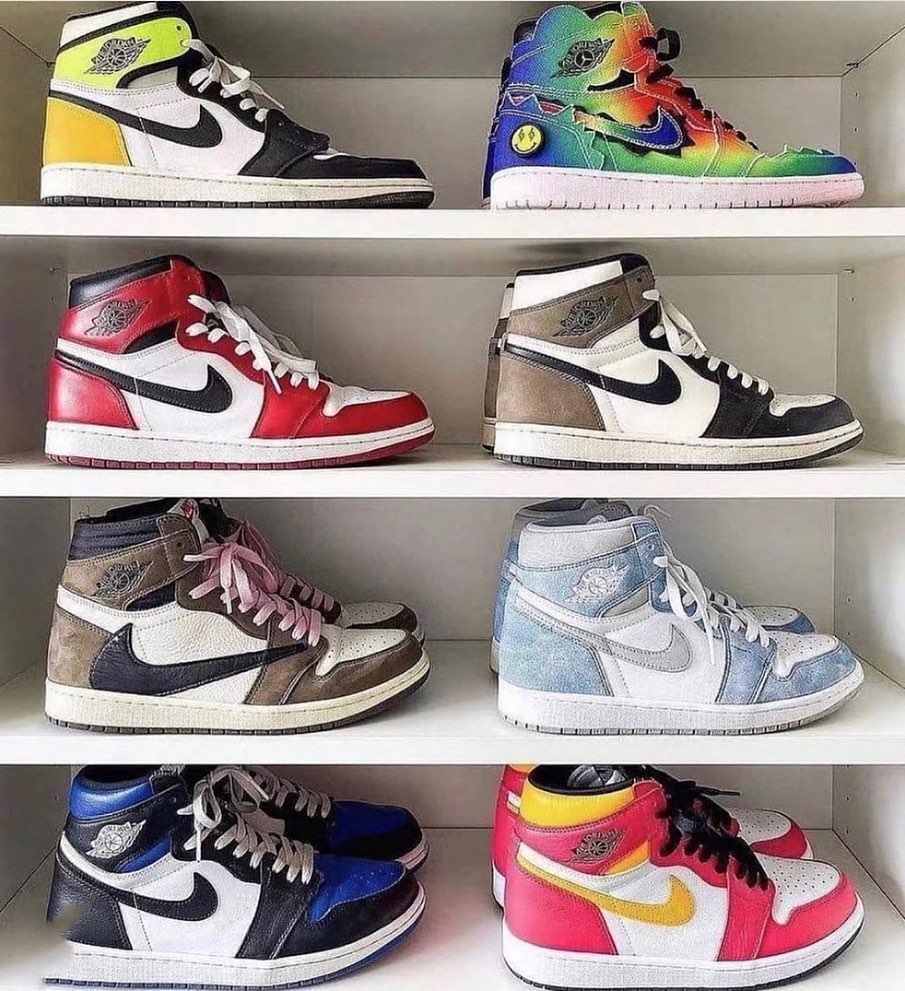 hypeandlaced@instagram on Pinno: Air Jordan 1 Collection 👟 Available new...