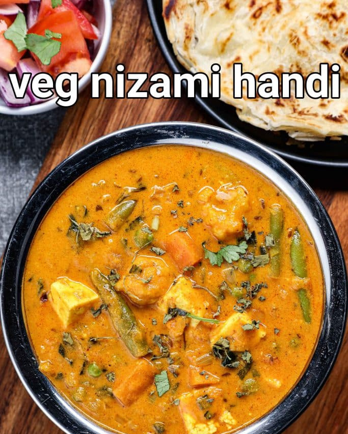 Hebbars.kitchen@instagram On Pinno: Veg Nizami Handi Recipe Full Recipe ...