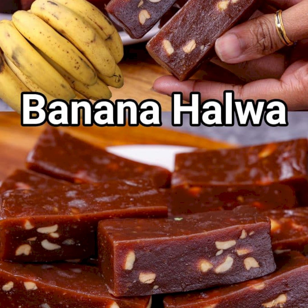 hebbars.kitcheninstagram on Pinno Banana Halwa Recipe Kele Ka Halwa ful...
