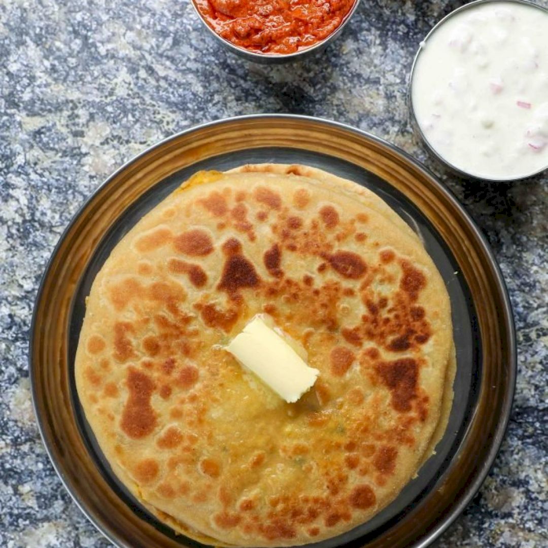 Hebbars kitchen instagram On Pinno Hung Curd Paratha Recipe Dahi 