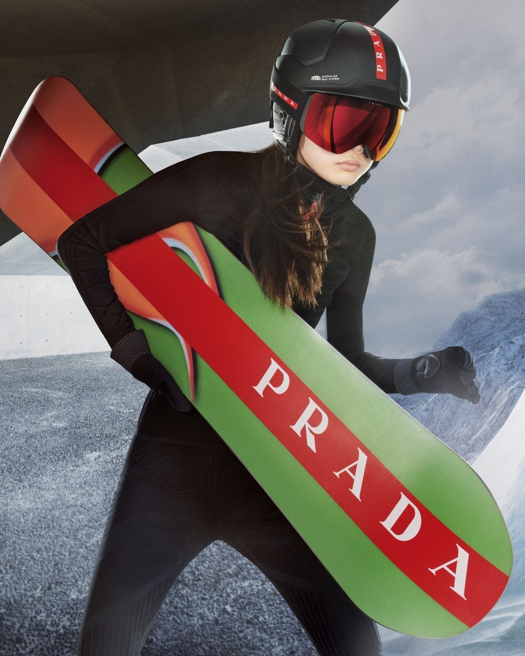 prada@instagram on Pinno: Prada Linea Rossa snowboards are designe...