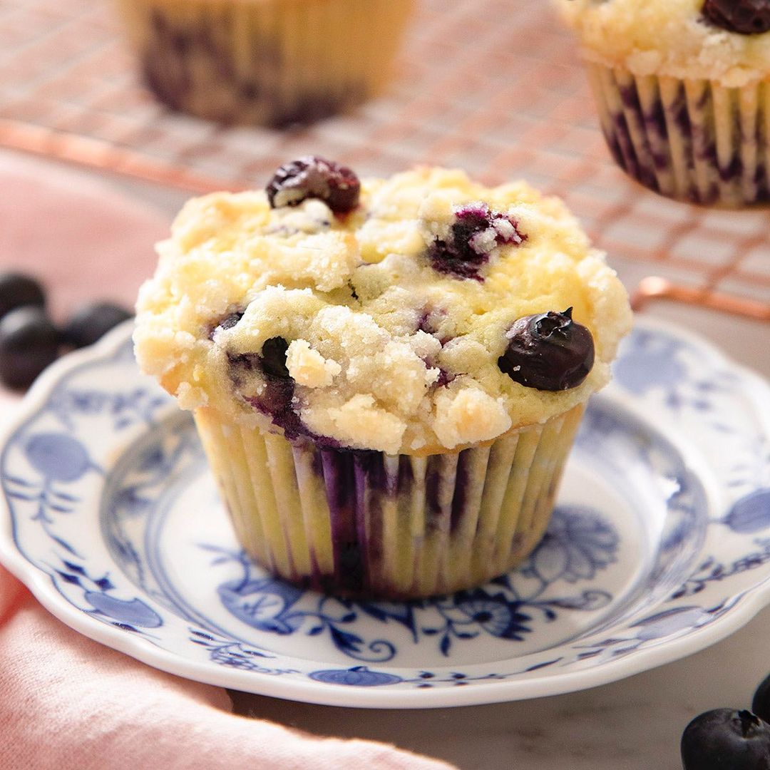 Blueberry Muffins - Preppy Kitchen