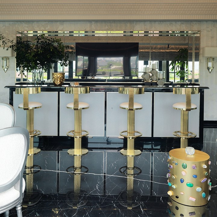 essential_homeinstagram on Pinno Our Kelly bar chair was the piece