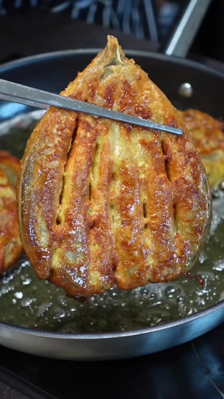 gzfoodqoodtiktok on Pinno 🇺🇸 Recipe 2 eggplants 3 eggs 1 tablespoo...