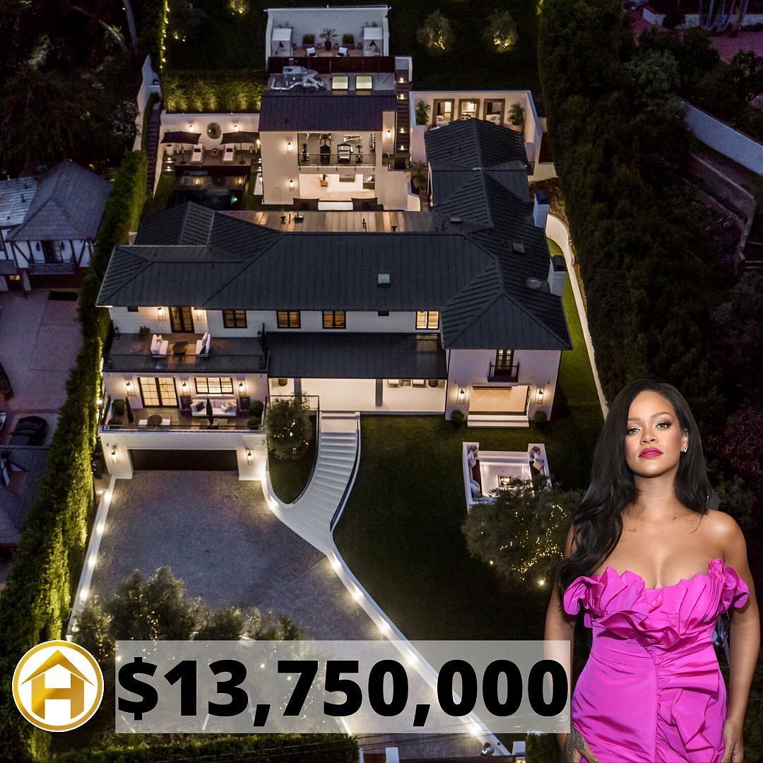 Inside Rihanna's new house—a $13.8M mansion in Beverly Hills