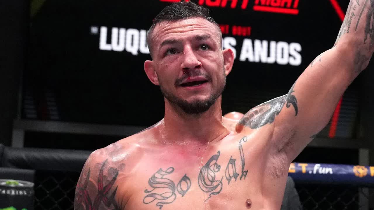 UFC@youtube On Pinno: Cub Swanson Octagon Interview | UFC Vega...