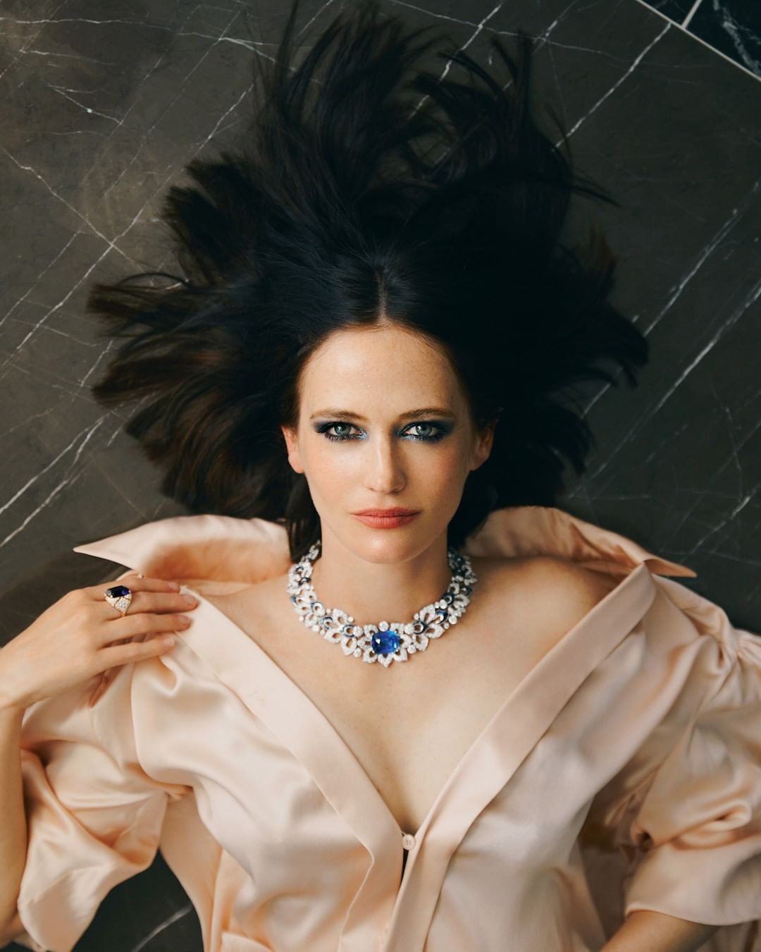 bulgari@instagram on Pinno: Bvlgari Editorial - Eva Green in Tatler ...