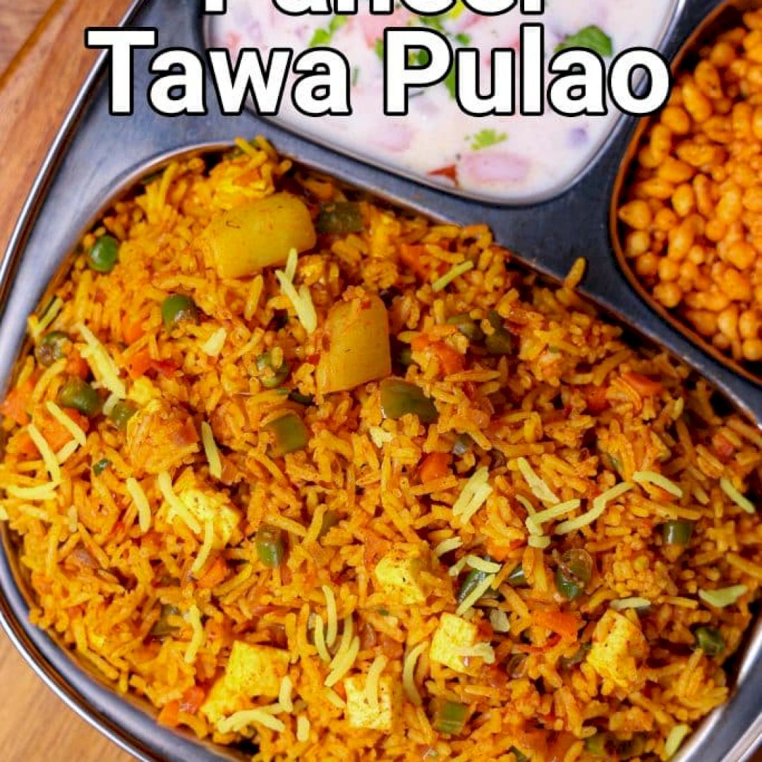 hebbars.kitcheninstagram on Pinno Paneer Tawa Pulao Recipe Lunch