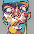 blackbean_cms@tiktok on Pinno: Made a little oil pastel self portrait f...