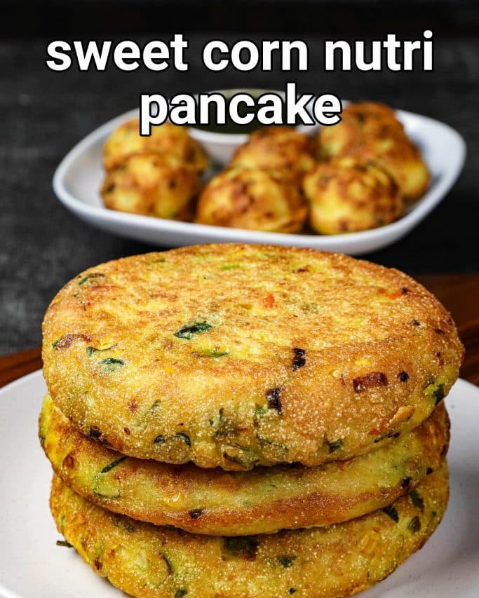 hebbars.kitcheninstagram on Pinno corn pancake recipe sweet corn nutri r...