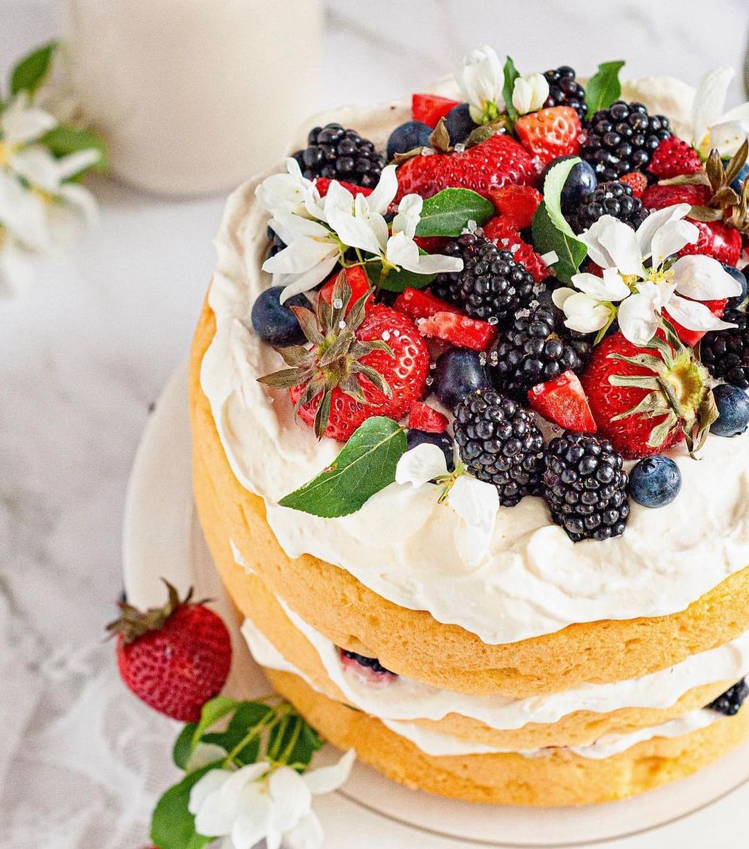 Sweetkitchencooking@instagram On Pinno: Chantilly Cake Is The Perfect 