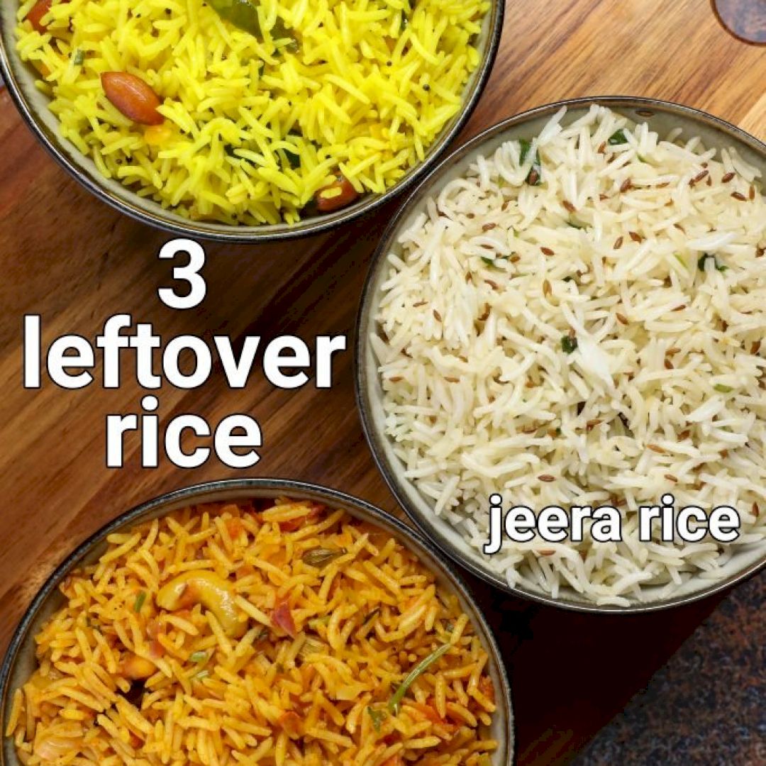hebbars.kitcheninstagram on Pinno 3 leftover rice recipes cooked