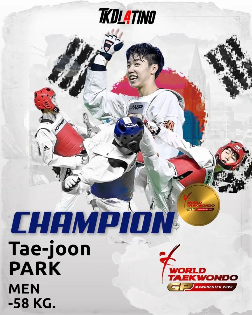 taekwondolatino2@instagram on Pinno: #ManchesterTKD 🔥 🥇 Taejoon Park 🇰🇷 ...