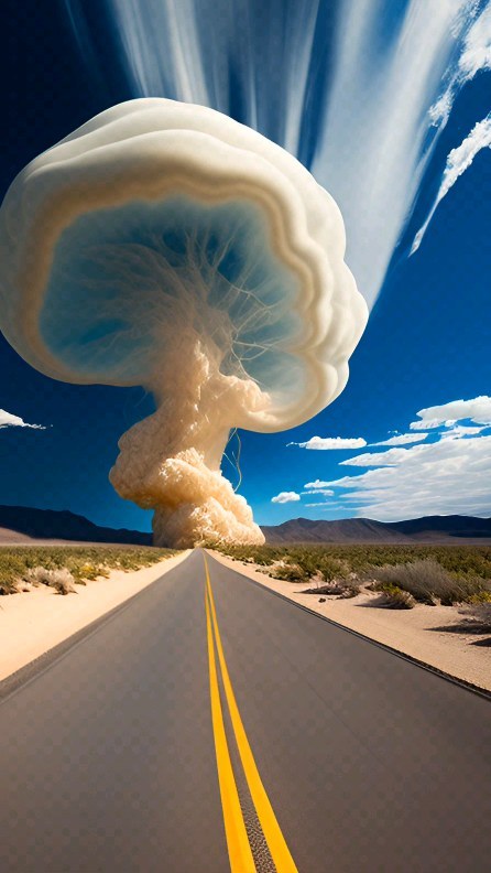 Naturesms@instagram On Pinno: The Cloud Over The Desert Is So Beautifu...