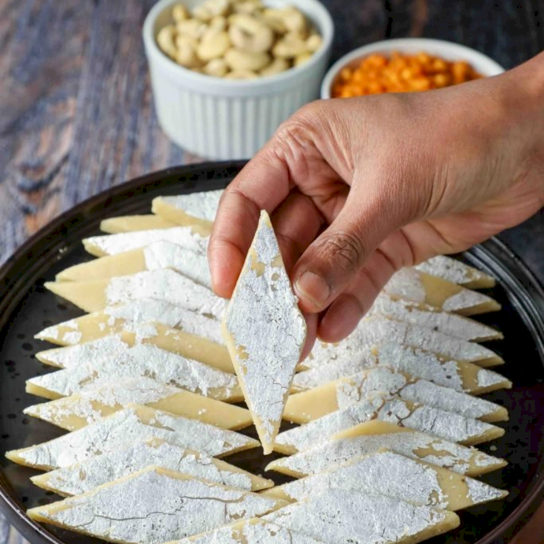 hebbars.kitcheninstagram on Pinno kaju katli recipe kaju barfi